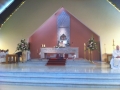 Fr. Brendan celebrating the Mass of Thanksgiving