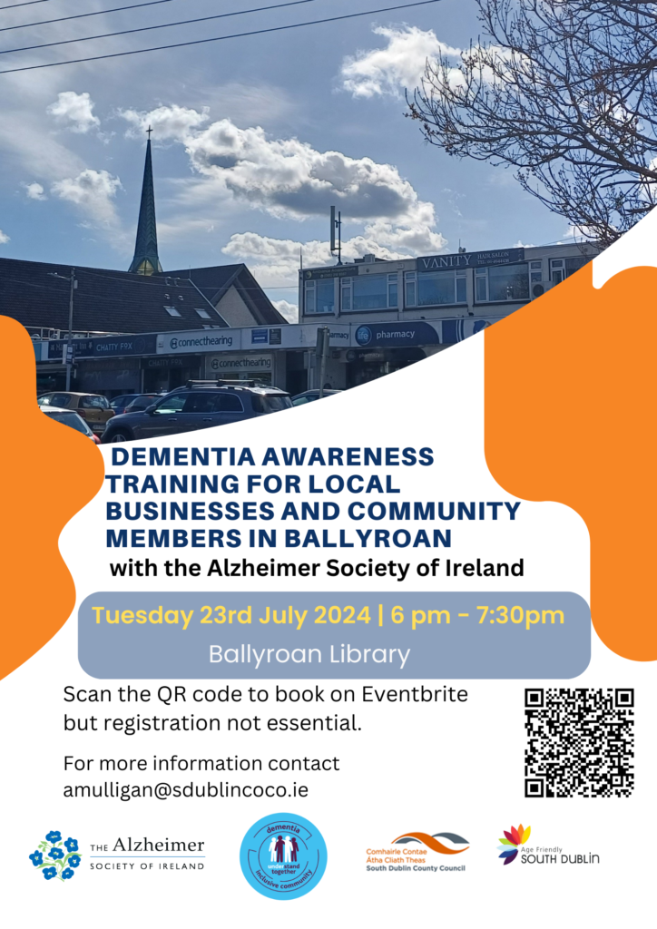Dementia awareness talk @ Ballyroan Library