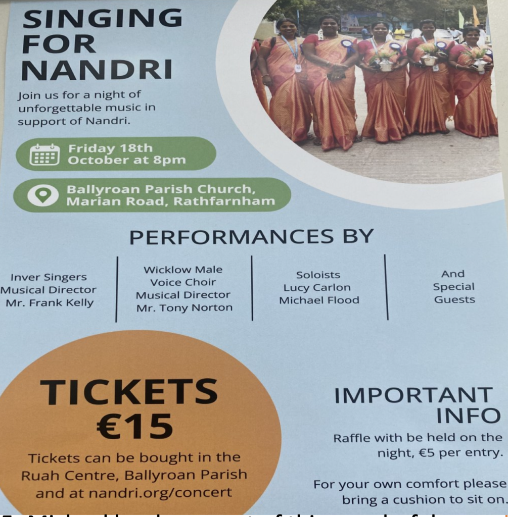 Singing for Nandri